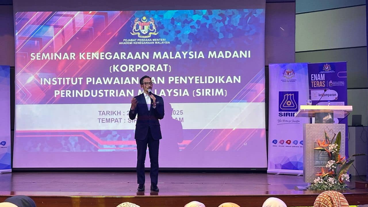 SEMINAR KENEGARAAN MALAYSIA MADANI (KORPORAT) BERSAMA WARGA KERJA SIRIM
